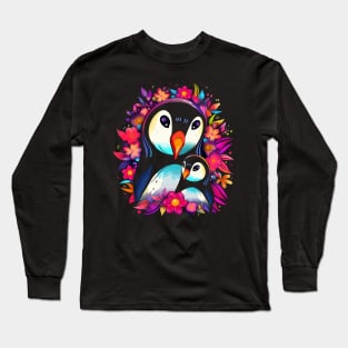 Penguin Mothers Day Long Sleeve T-Shirt